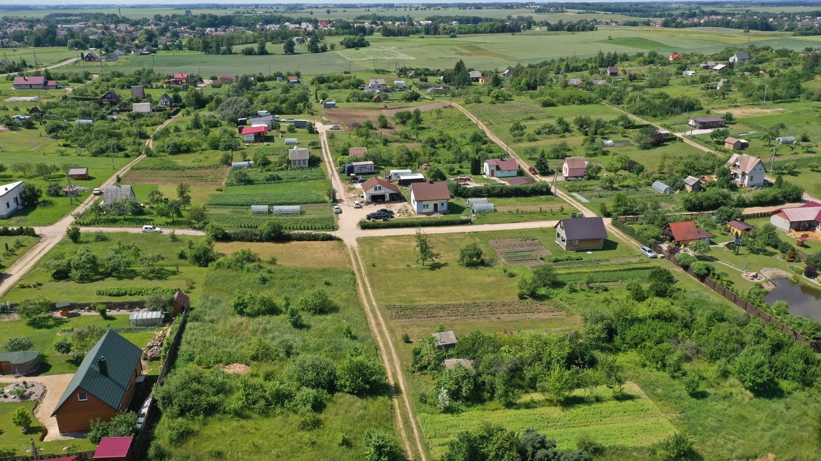 Dabartinė teritorija iš oro